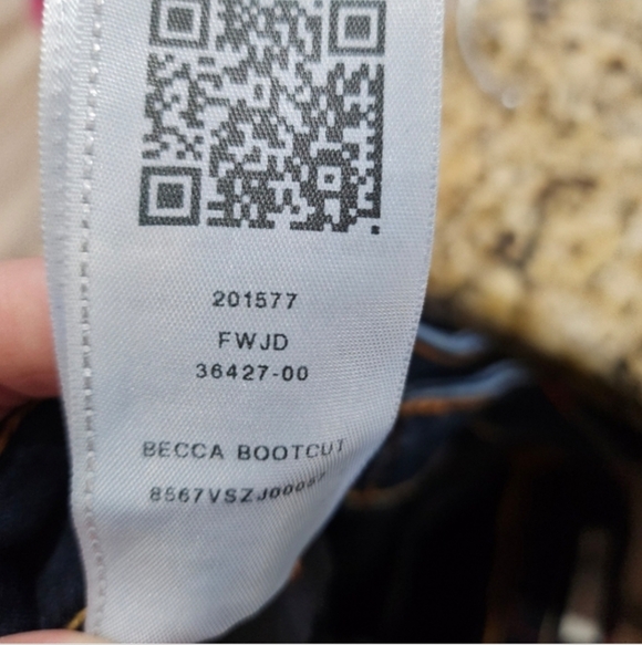 True Religion Becca Mid Rise Bootcut Denim with Orange Stitching Y2k Size 32. - Picture 13 of 14